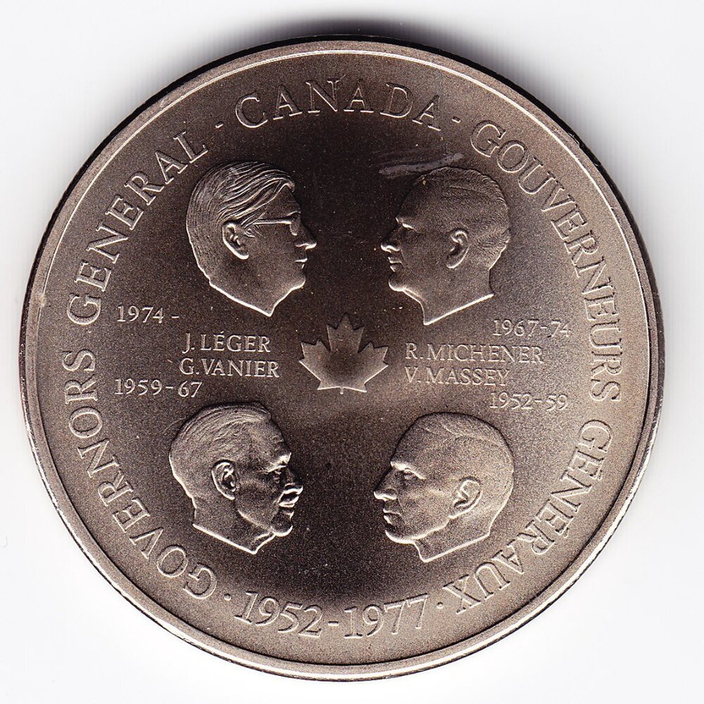 1977 Canada Governors General Commemorative Medal (b271)